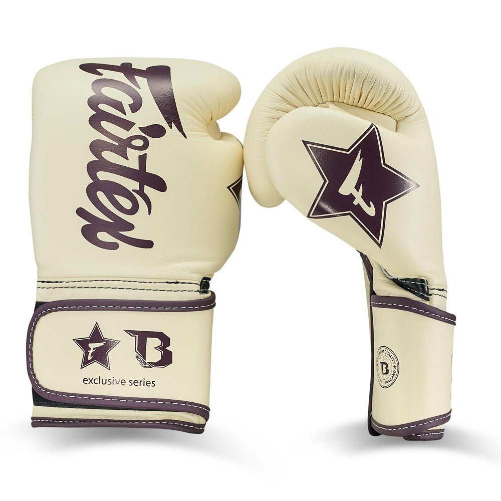 Fairtex x Booster FXB BG V2 Boxhandschuhe – Creme