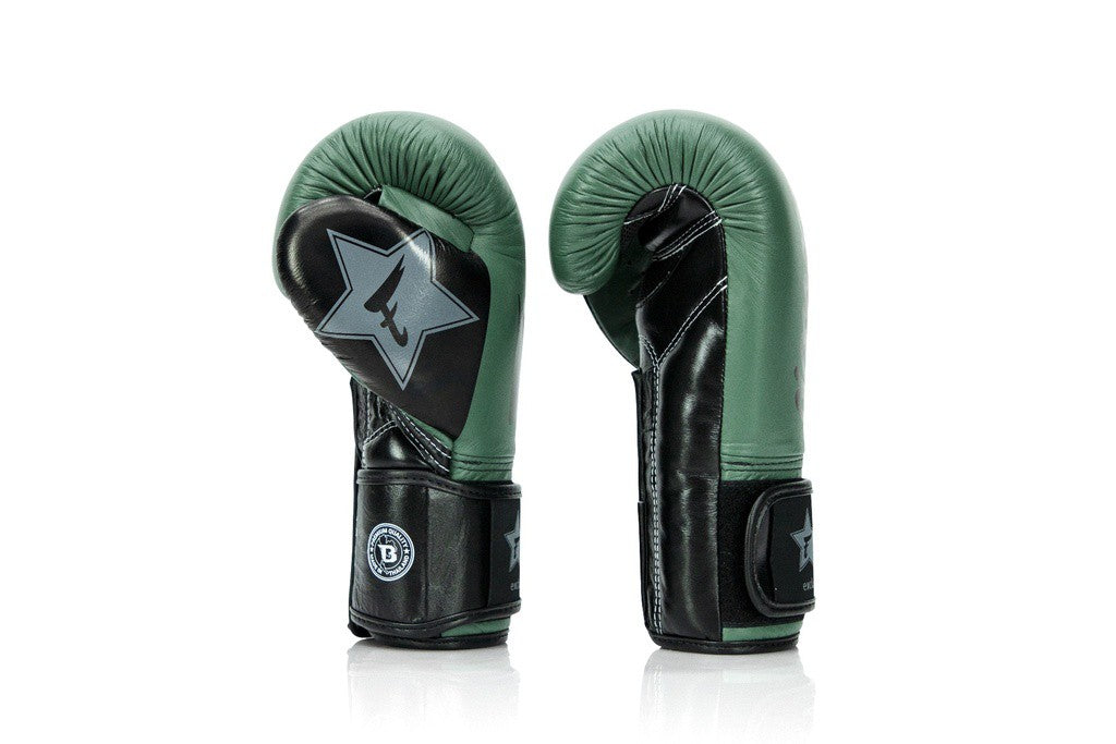 Fairtex x Booster FXB BG V2 Boxhandschuhe – Grün / Schwarz