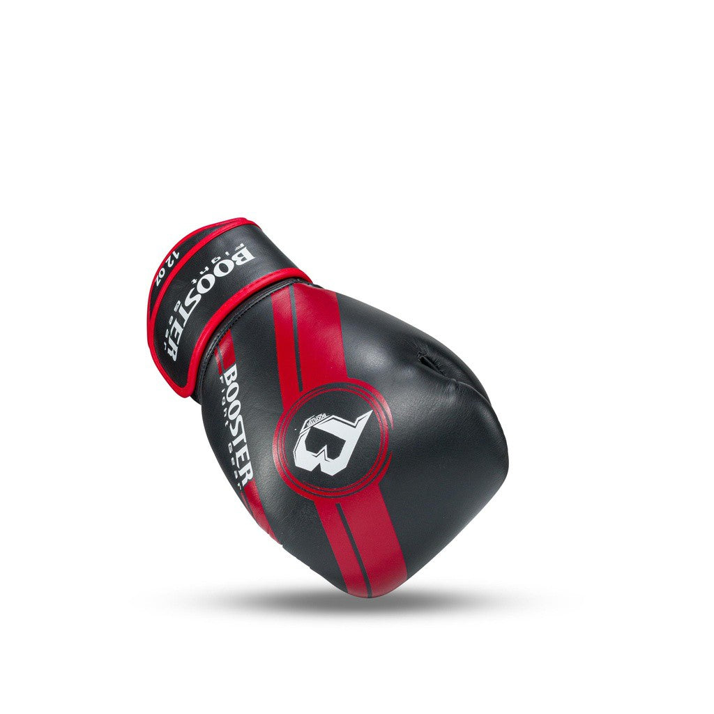 Booster BGL 1 V3 Boxhandschuhe – Schwarz / Rot-Metallic