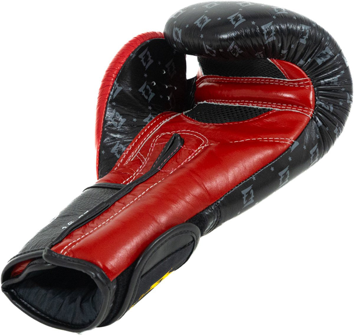 Fairtex x Booster BG Boxing Gloves – Star Black/Wine Red