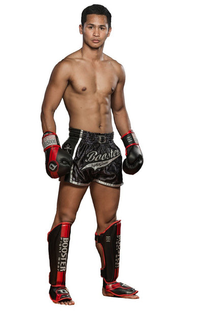 Booster BGL 1 V3 Boxhandschuhe – Black / Red Foil