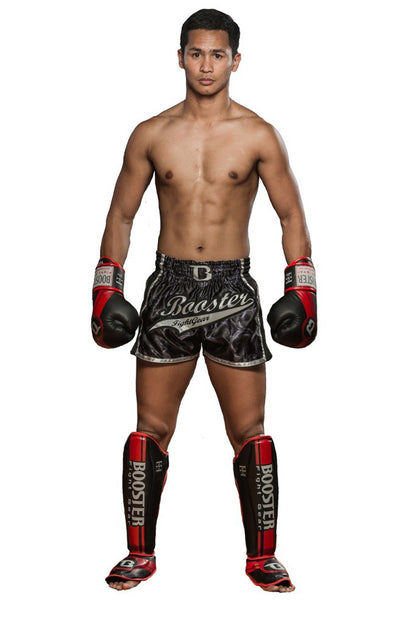 Booster BGL 1 V3 Boxhandschuhe – Black / Red Foil