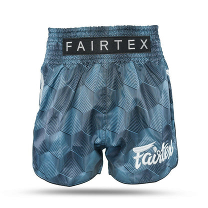 Fairtex x Booster TBT Muay Thai Shorts – Stealth Blue